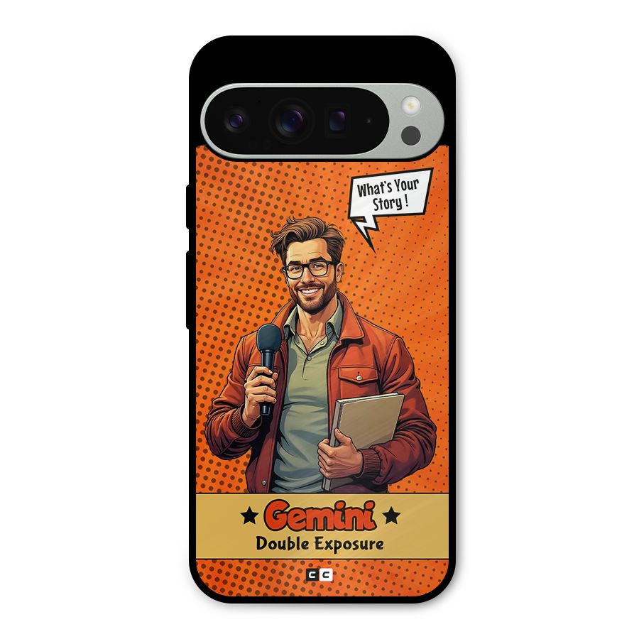 Gemini Explorer Metal Back Case for Google Pixel 9 Pro XL