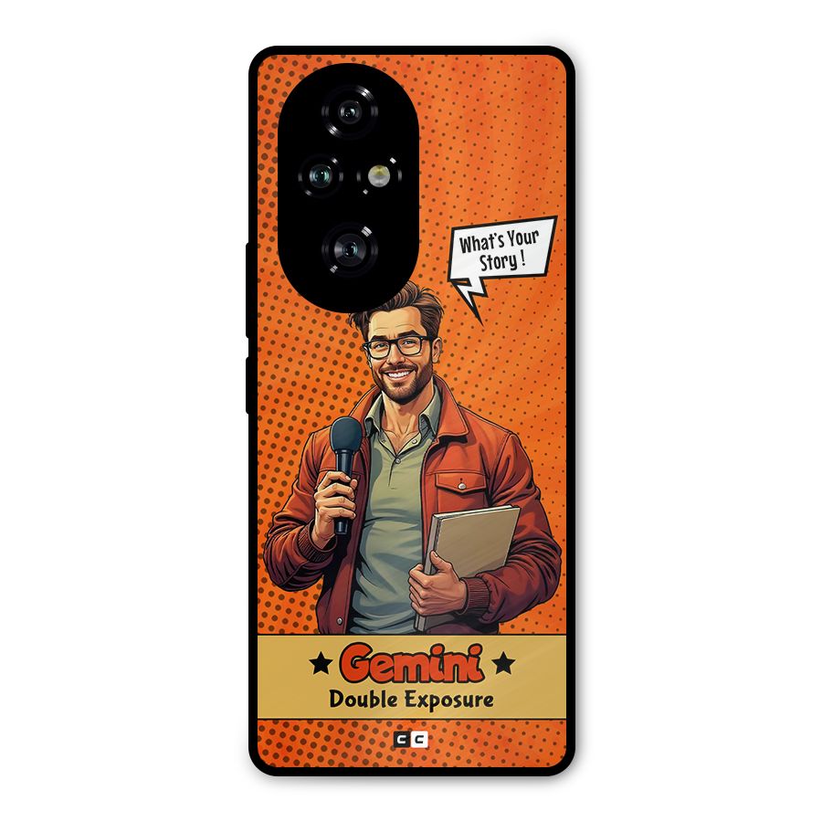 Gemini Explorer Metal Back Case for Honor 200 Pro