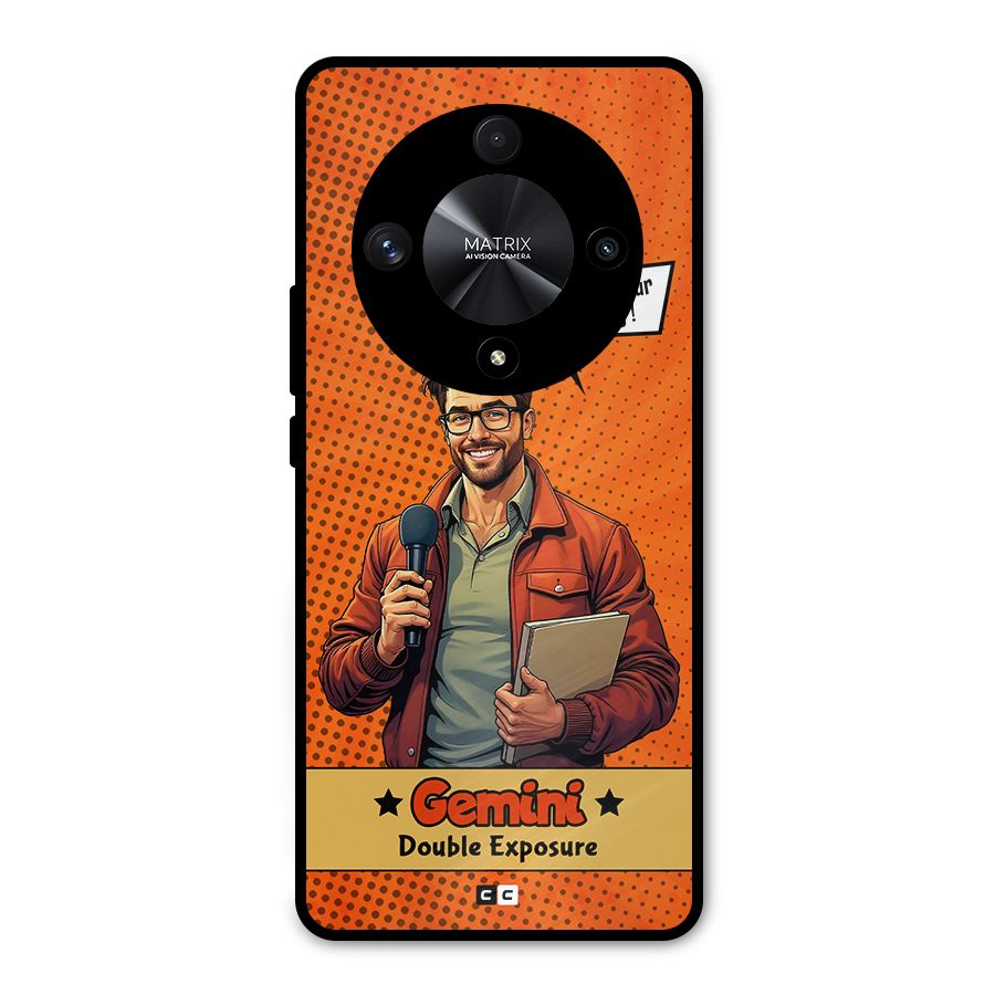 Gemini Explorer Metal Back Case for Honor X9b
