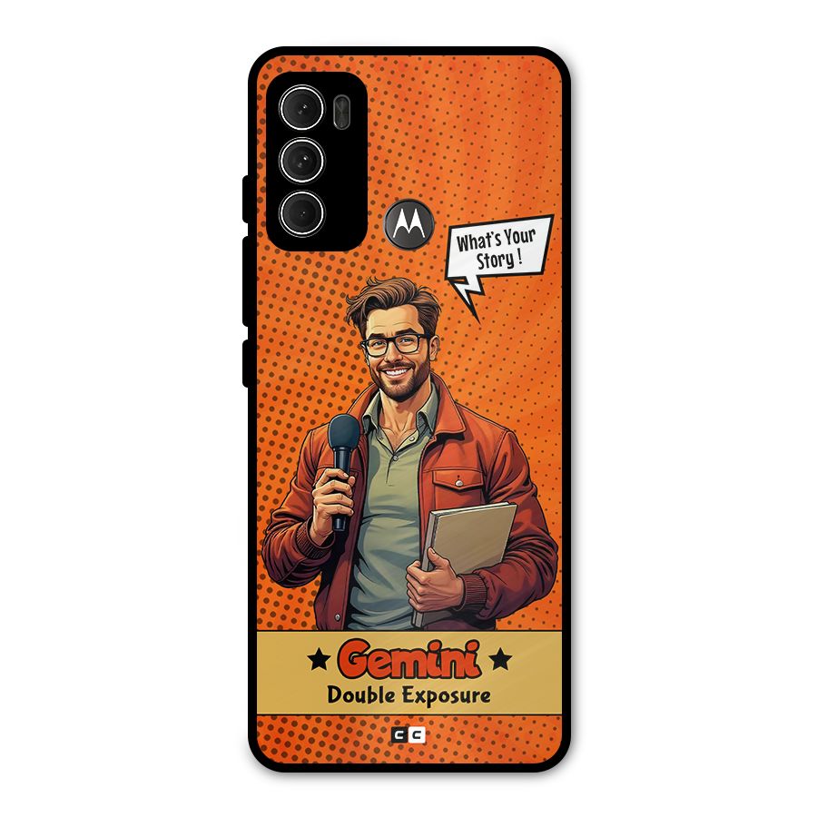 Gemini Explorer Metal Back Case for Moto G60