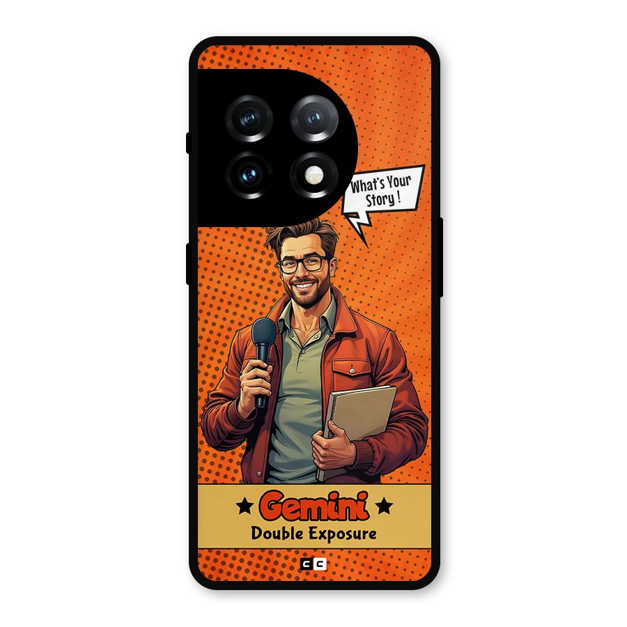 Gemini Explorer Metal Back Case for OnePlus 11
