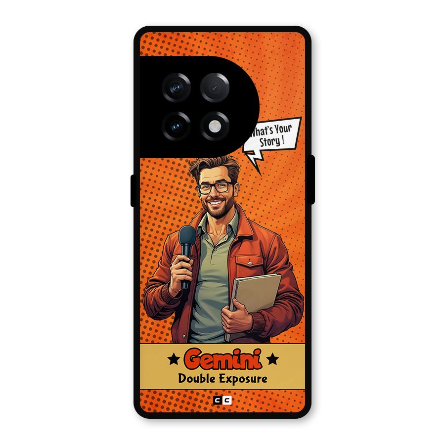 Gemini Explorer Metal Back Case for OnePlus 11R