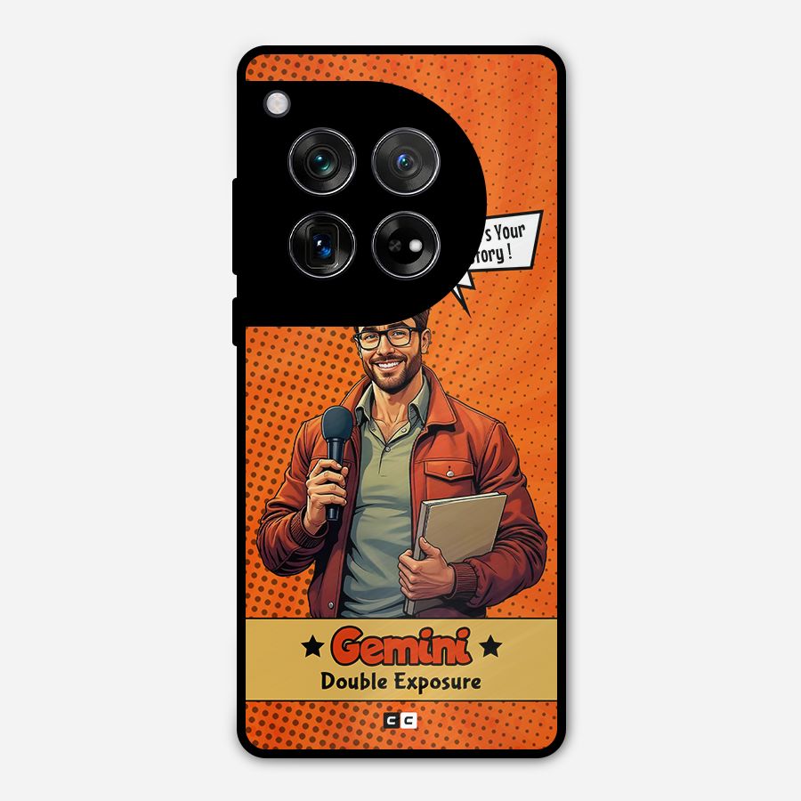 Gemini Explorer Metal Back Case for OnePlus 12
