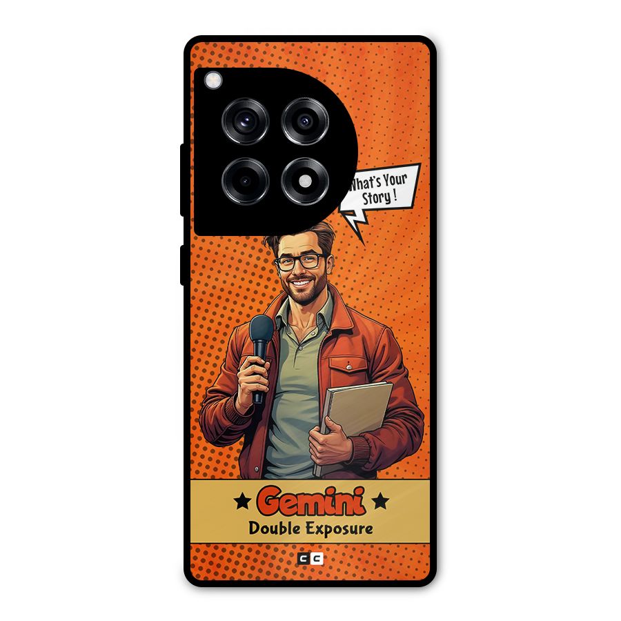 Gemini Explorer Metal Back Case for OnePlus 12R