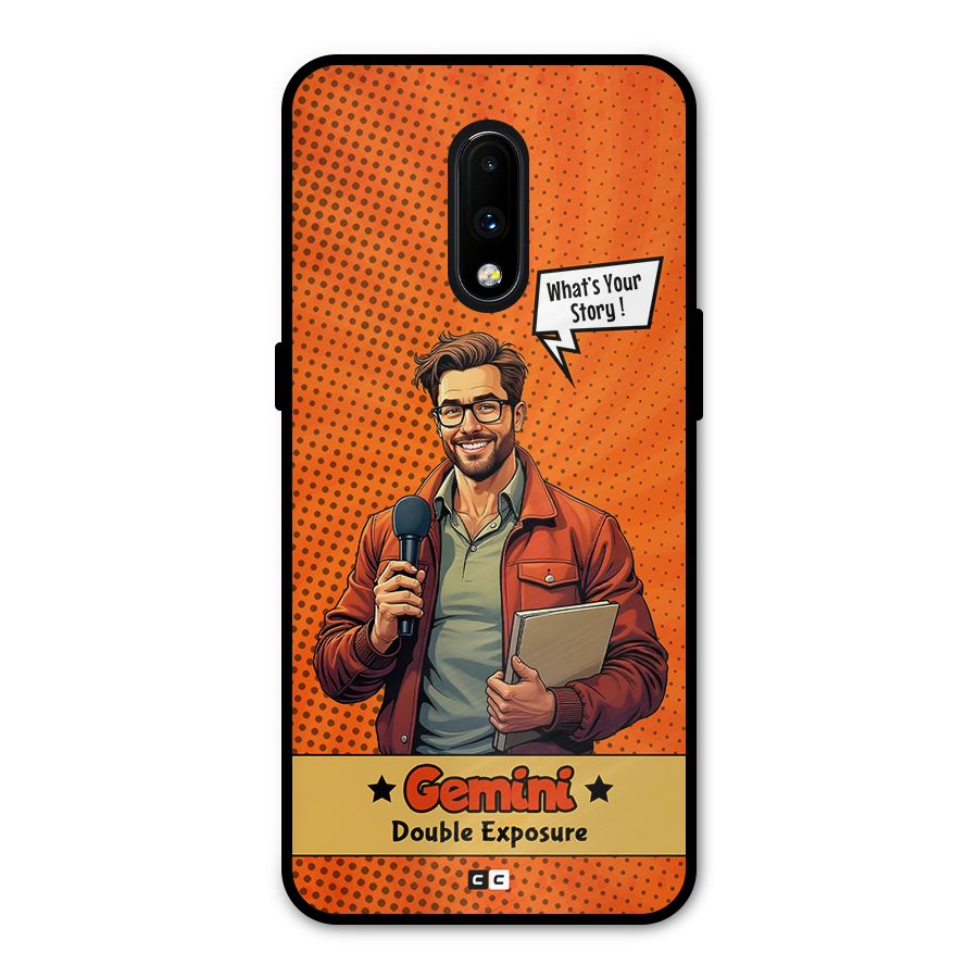 Gemini Explorer Metal Back Case for OnePlus 7