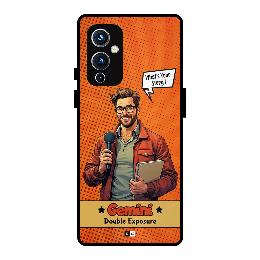 Gemini Explorer Metal Back Case for OnePlus 9