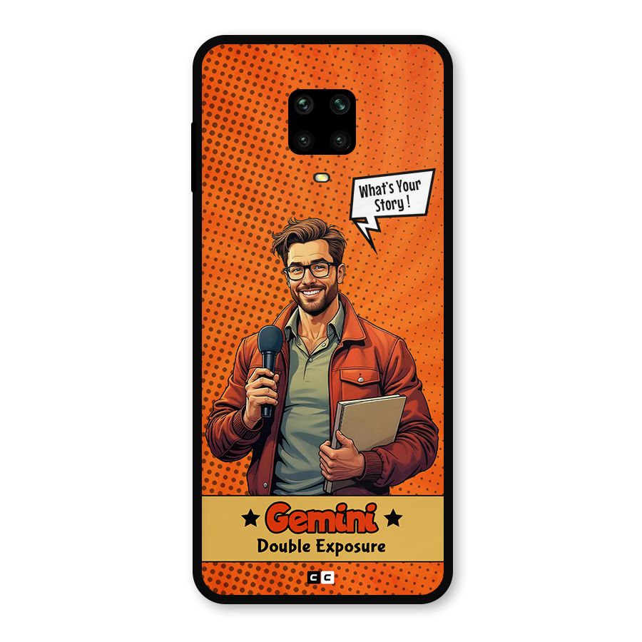 Gemini Explorer Metal Back Case for Poco M2 Pro