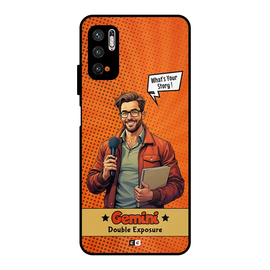 Gemini Explorer Metal Back Case for Poco M3 Pro 5G