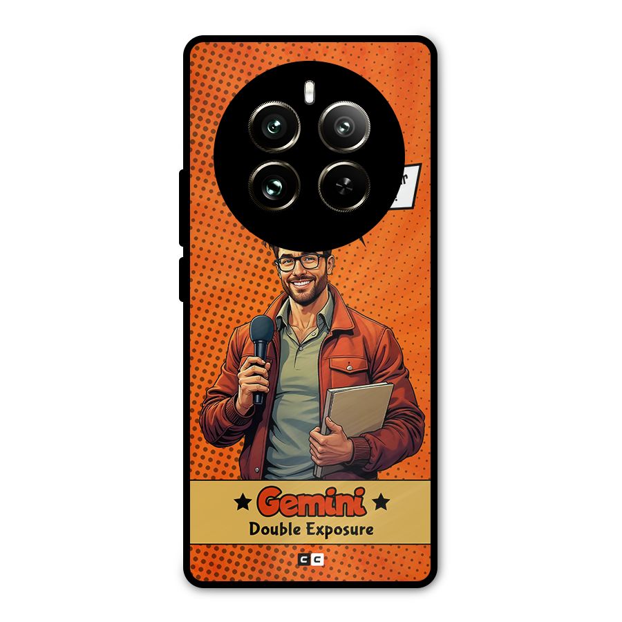 Gemini Explorer Metal Back Case for Realme 12 Pro