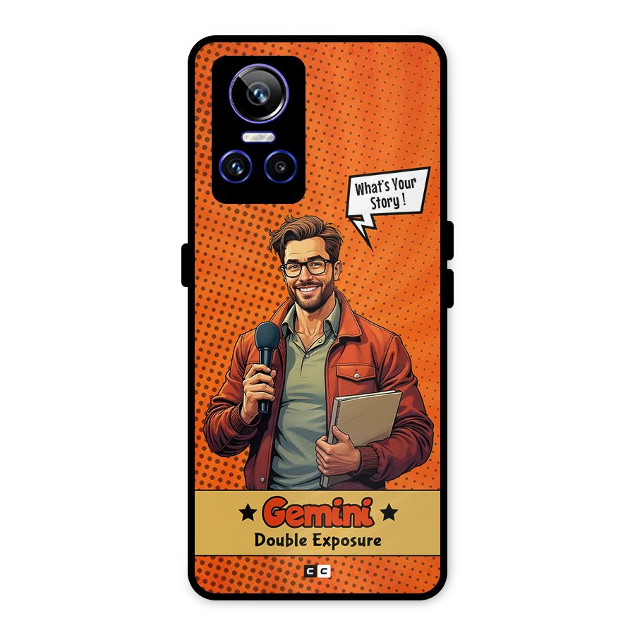 Gemini Explorer Metal Back Case for Realme GT Neo 3