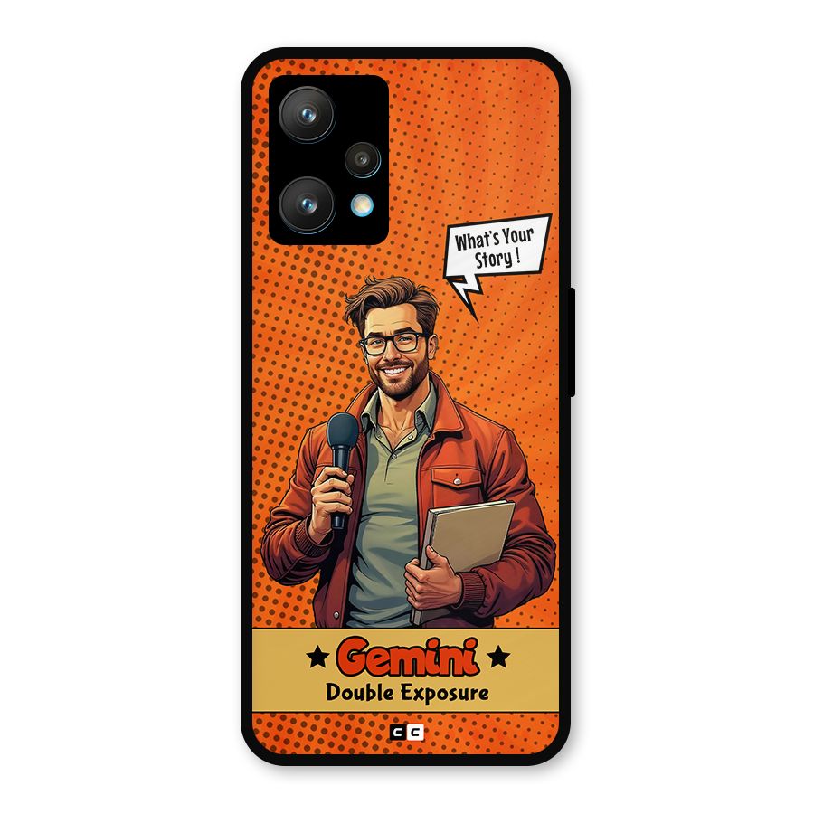 Gemini Explorer Metal Back Case for Realme Narzo 50 Pro