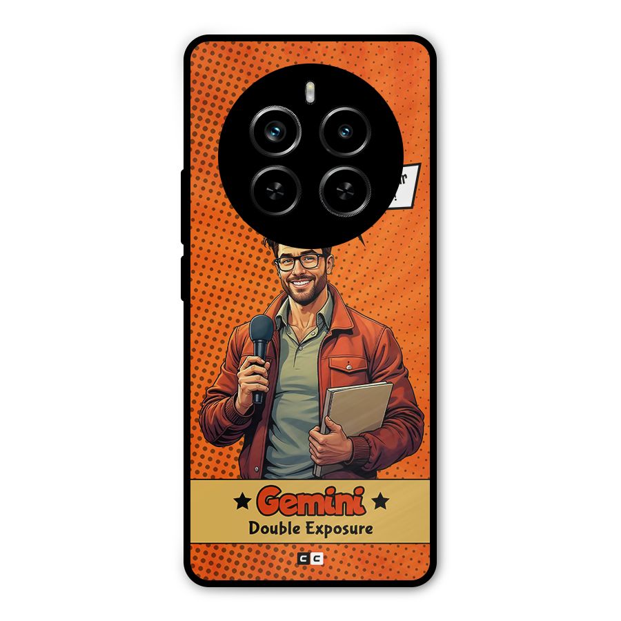 Gemini Explorer Metal Back Case for Realme P1 Pro