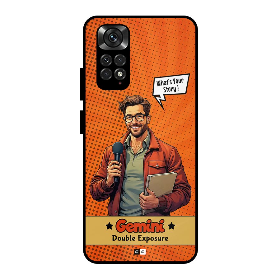 Gemini Explorer Metal Back Case for Redmi Note 11 Pro