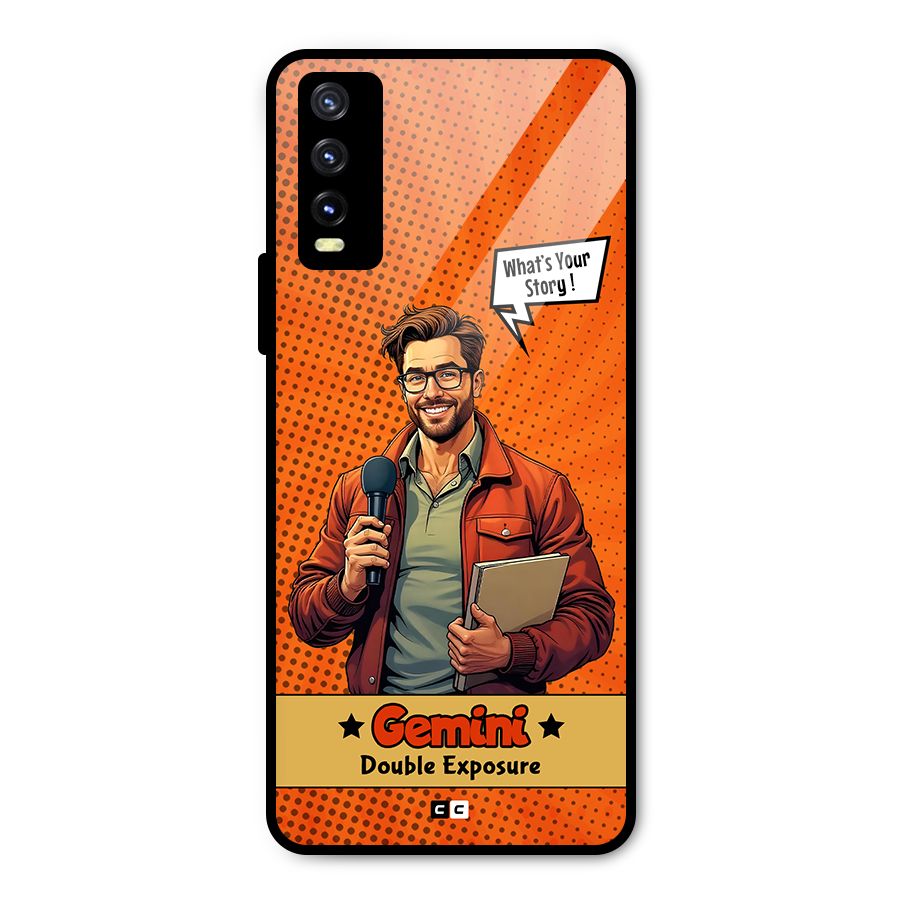 Gemini Explorer Metal Back Case for Vivo Y20