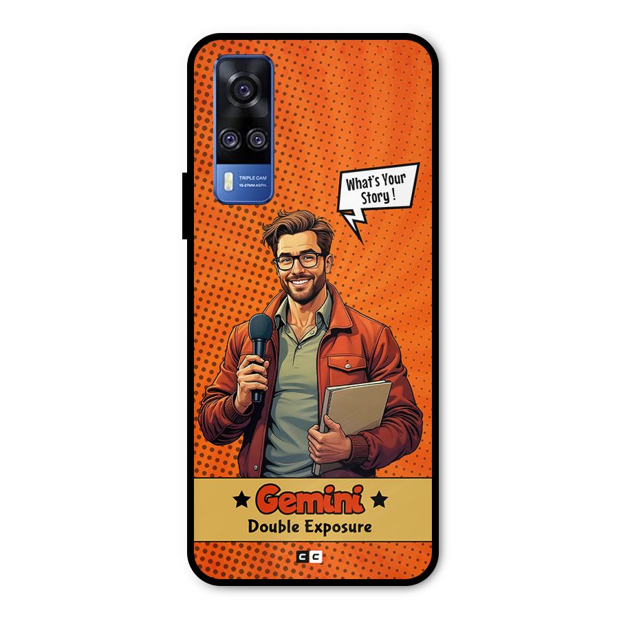 Gemini Explorer Metal Back Case for Vivo Y51A