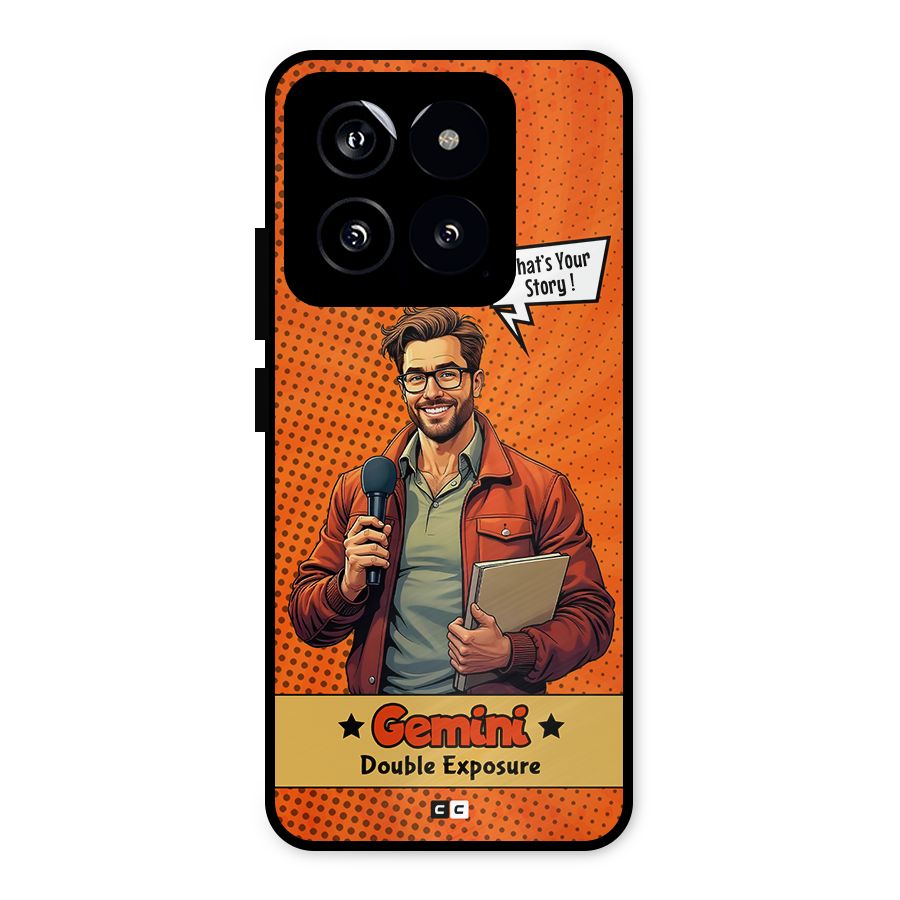 Gemini Explorer Metal Back Case for Xiaomi 14