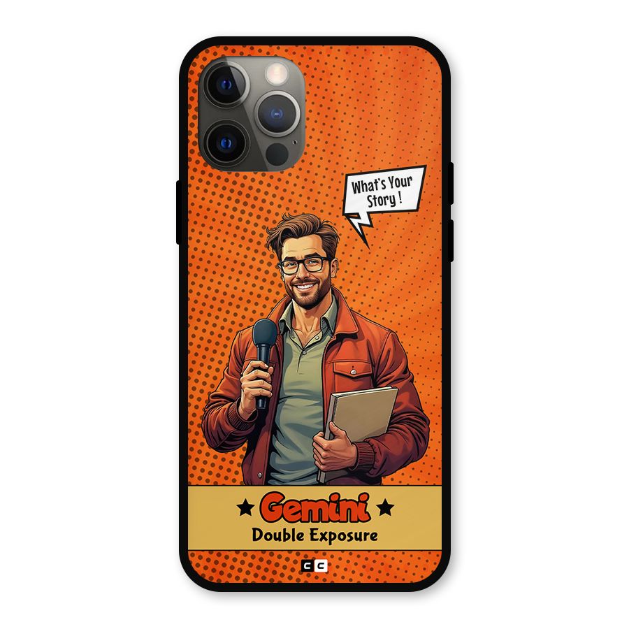 Gemini Explorer Metal Back Case for iPhone 12 Pro