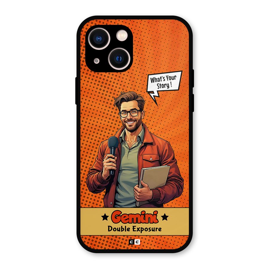 Gemini Explorer Metal Back Case for iPhone 13
