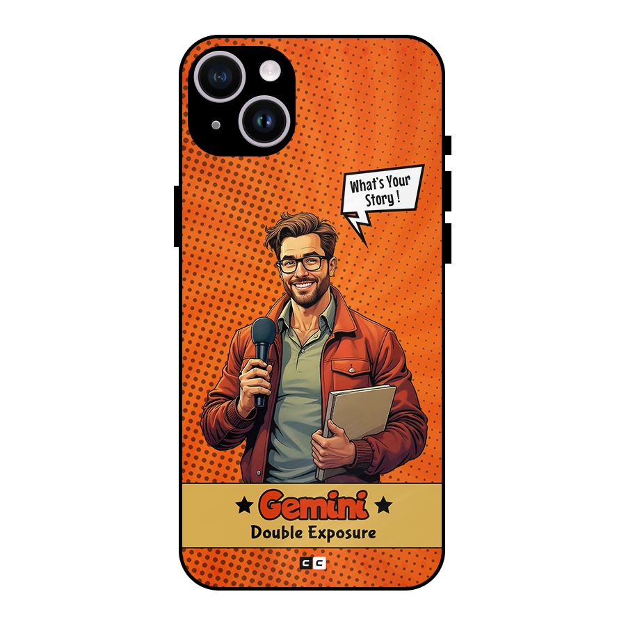 Gemini Explorer Metal Back Case for iPhone 14 Plus
