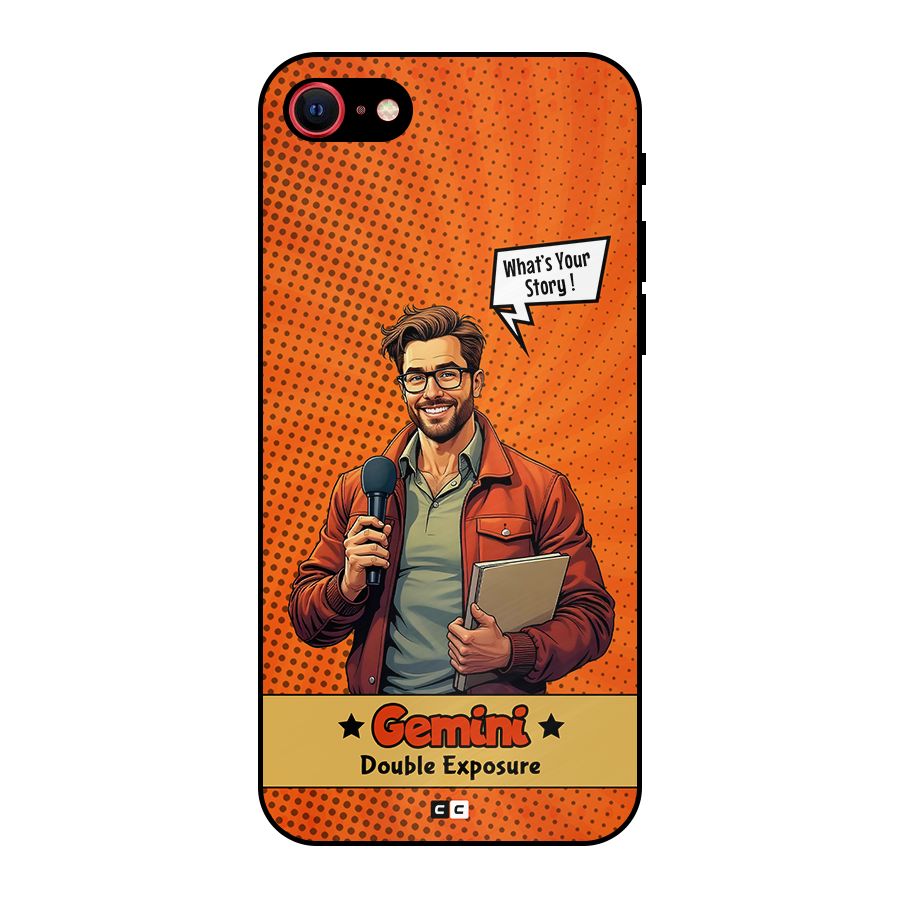 Gemini Explorer Metal Back Case for iPhone 7
