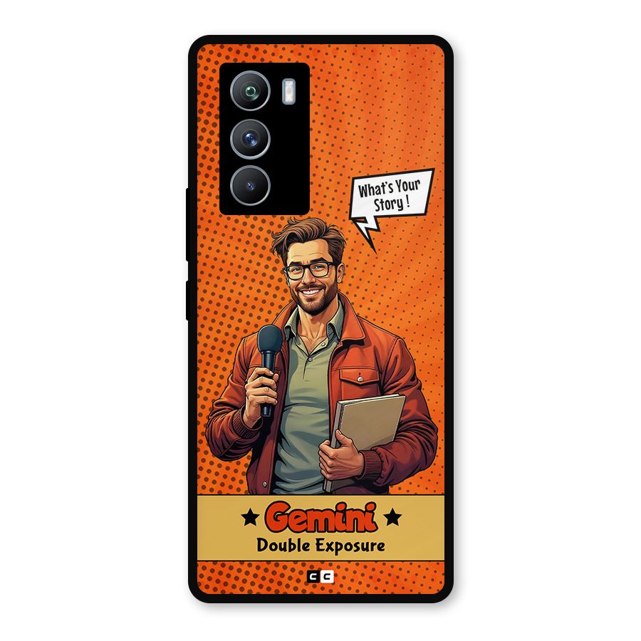 Gemini Explorer Metal Back Case for iQOO 9 SE