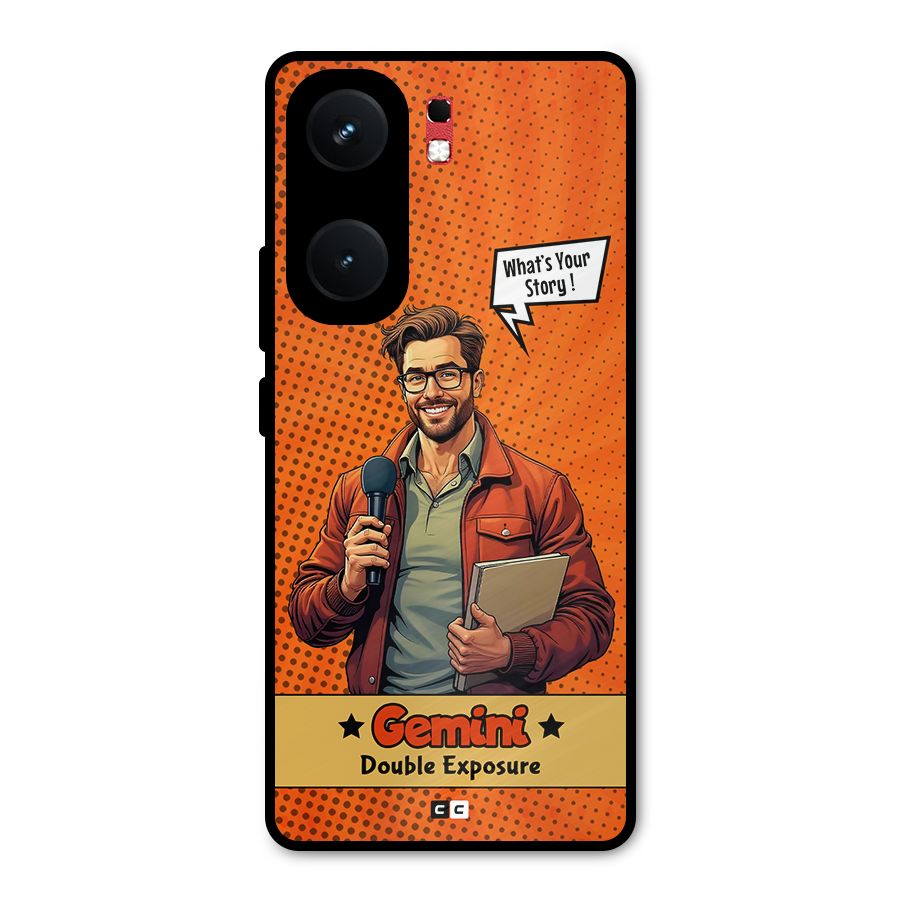Gemini Explorer Metal Back Case for iQOO Neo 9 Pro