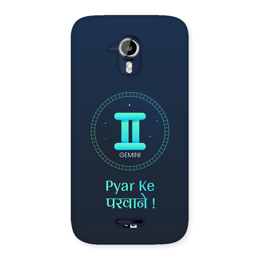 Gemini Love Back Case for Canvas Magnus A117