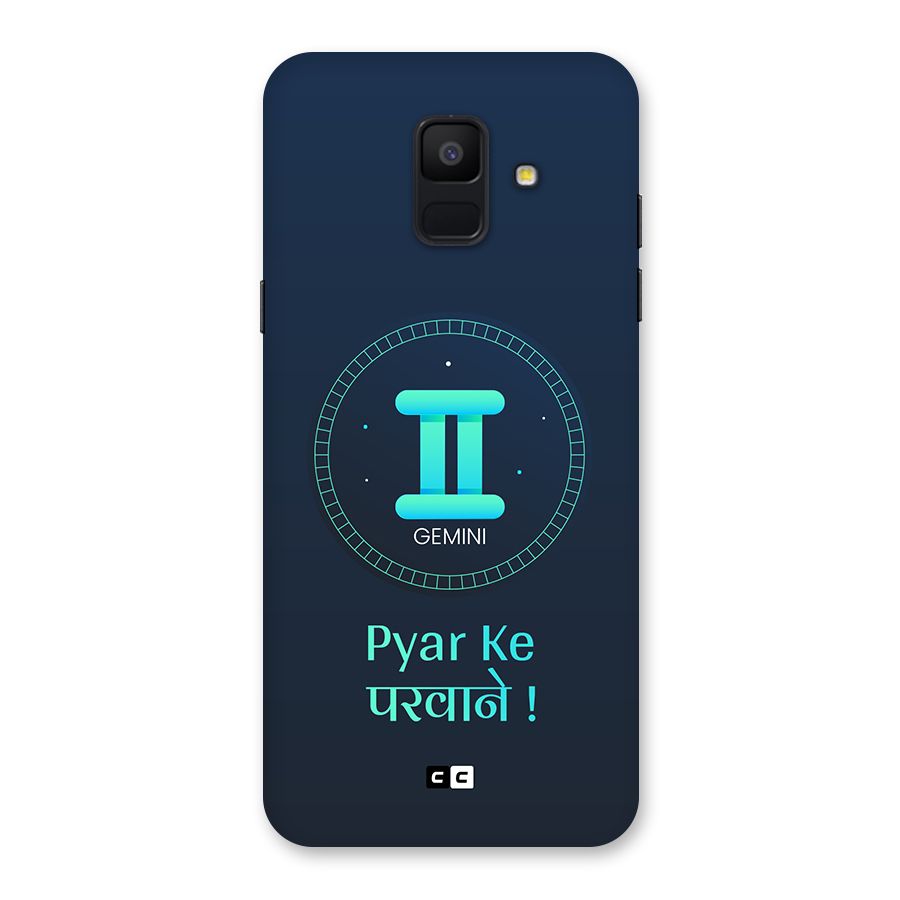 Gemini Love Back Case for Galaxy A6 (2018)