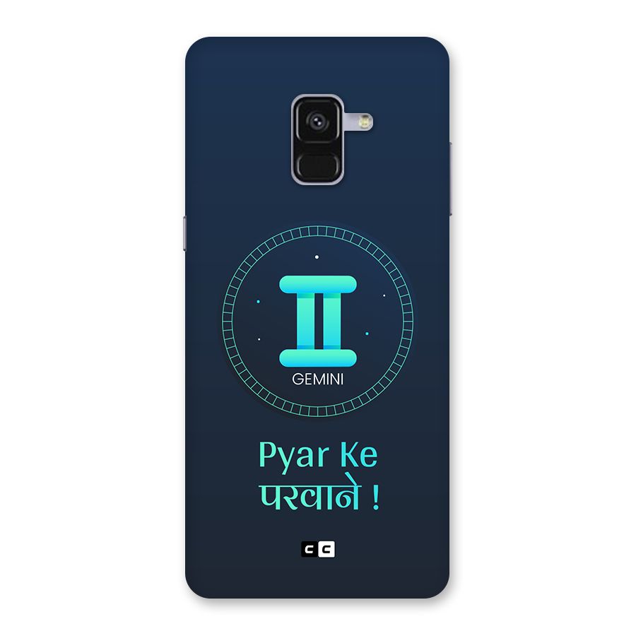 Gemini Love Back Case for Galaxy A8 Plus