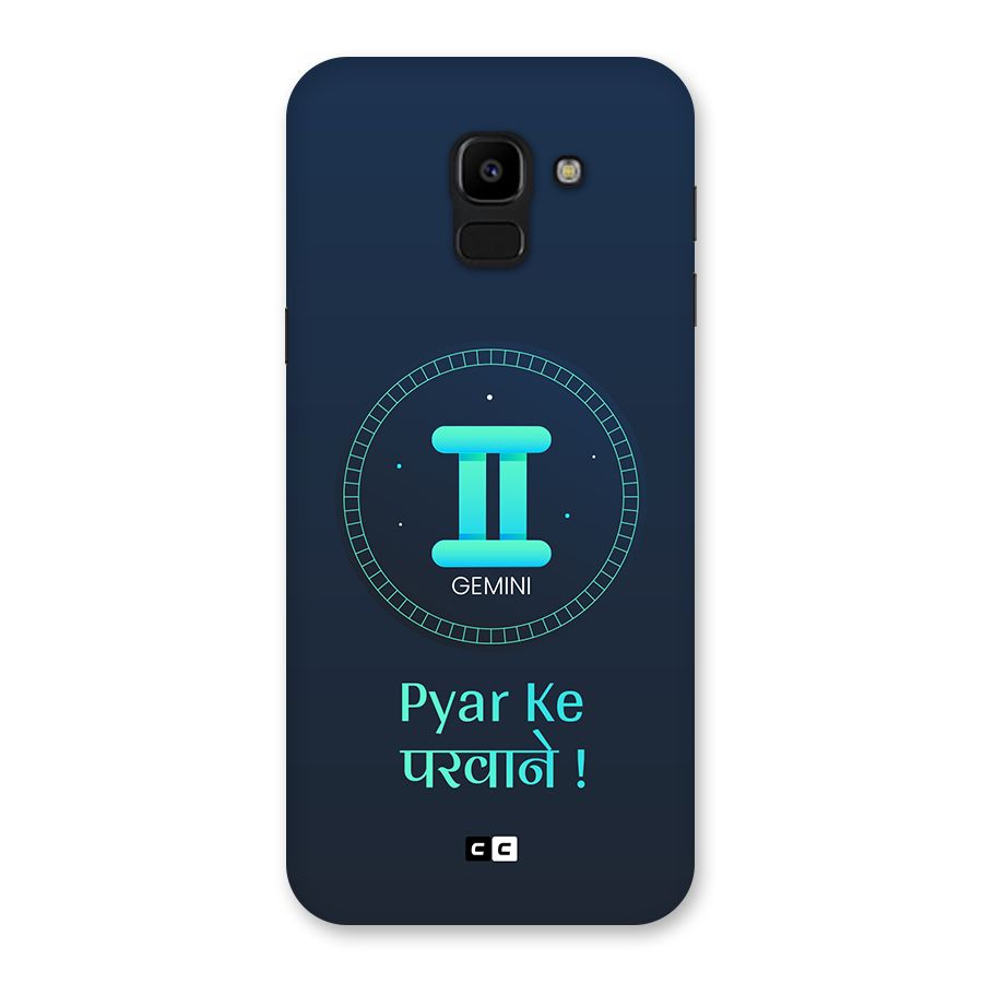 Gemini Love Back Case for Galaxy J6