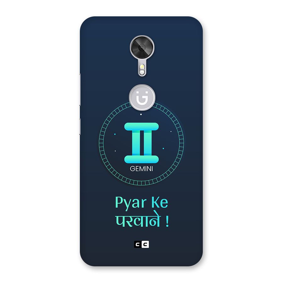 Gemini Love Back Case for Gionee A1