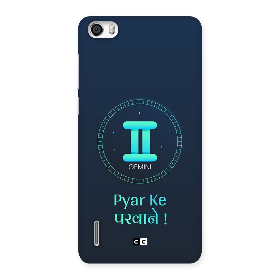 Gemini Love Back Case for Honor 6