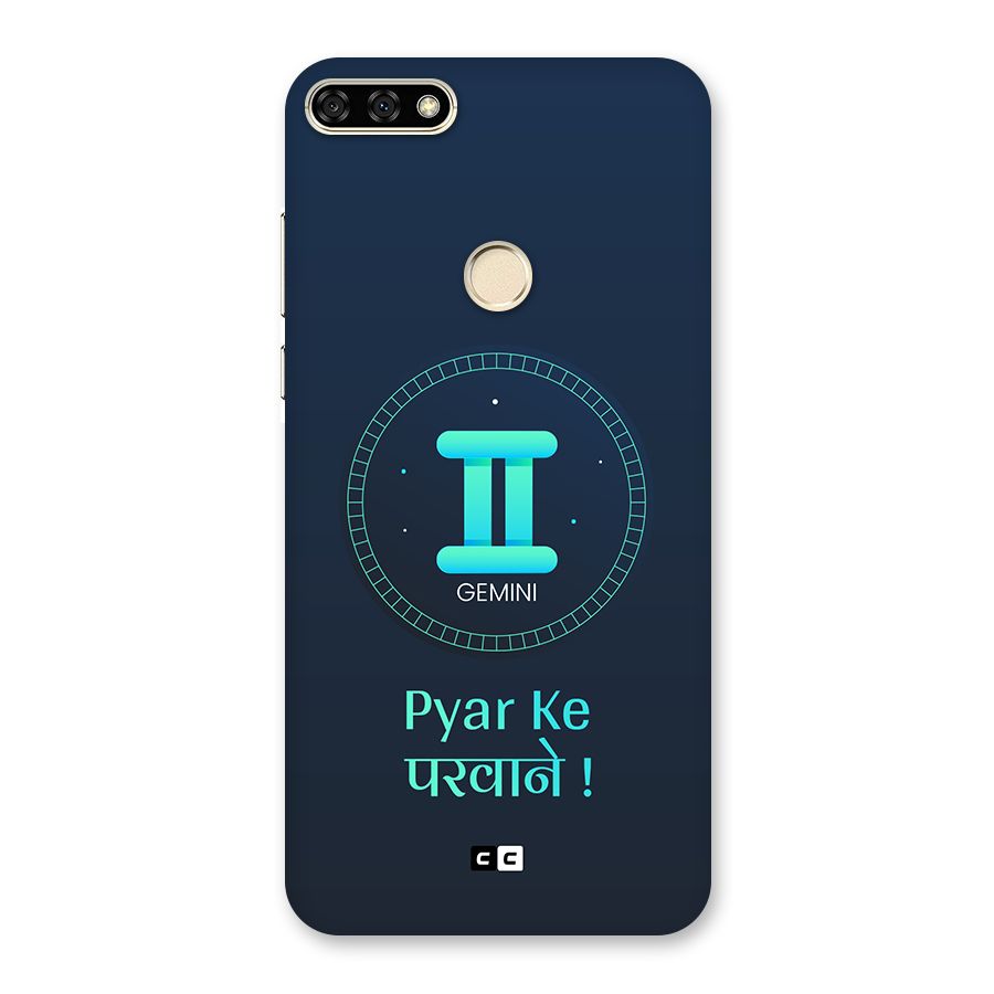 Gemini Love Back Case for Honor 7A