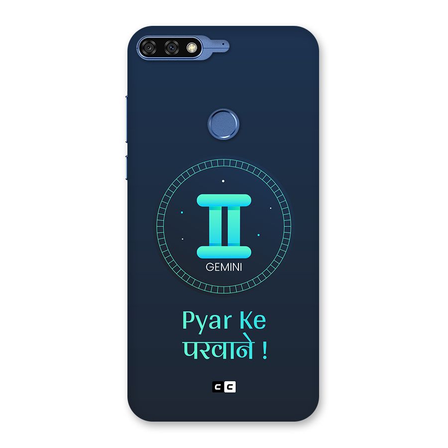 Gemini Love Back Case for Honor 7C