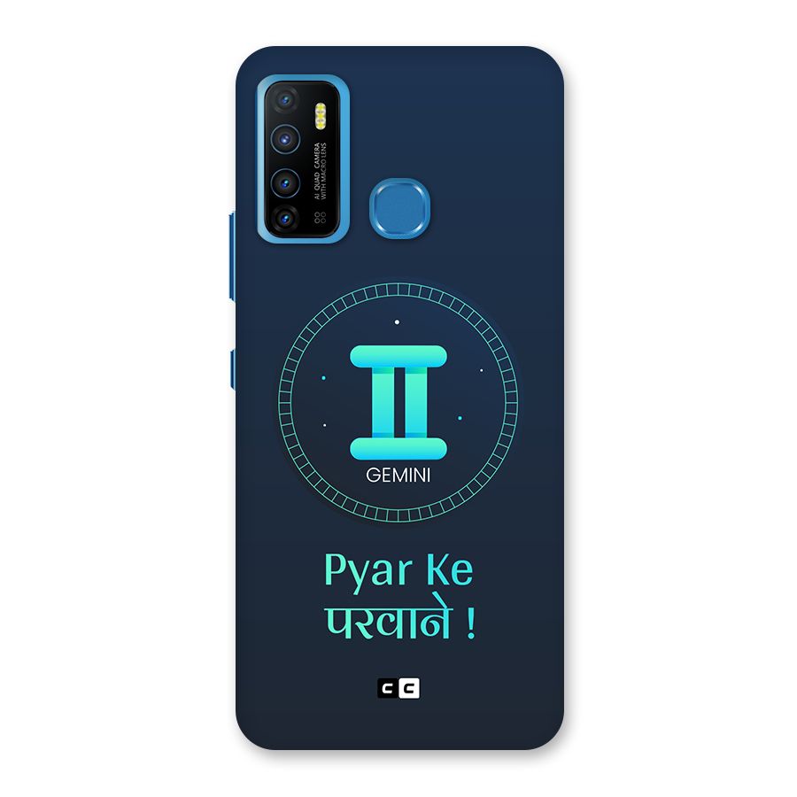 Gemini Love Back Case for Infinix Hot 9
