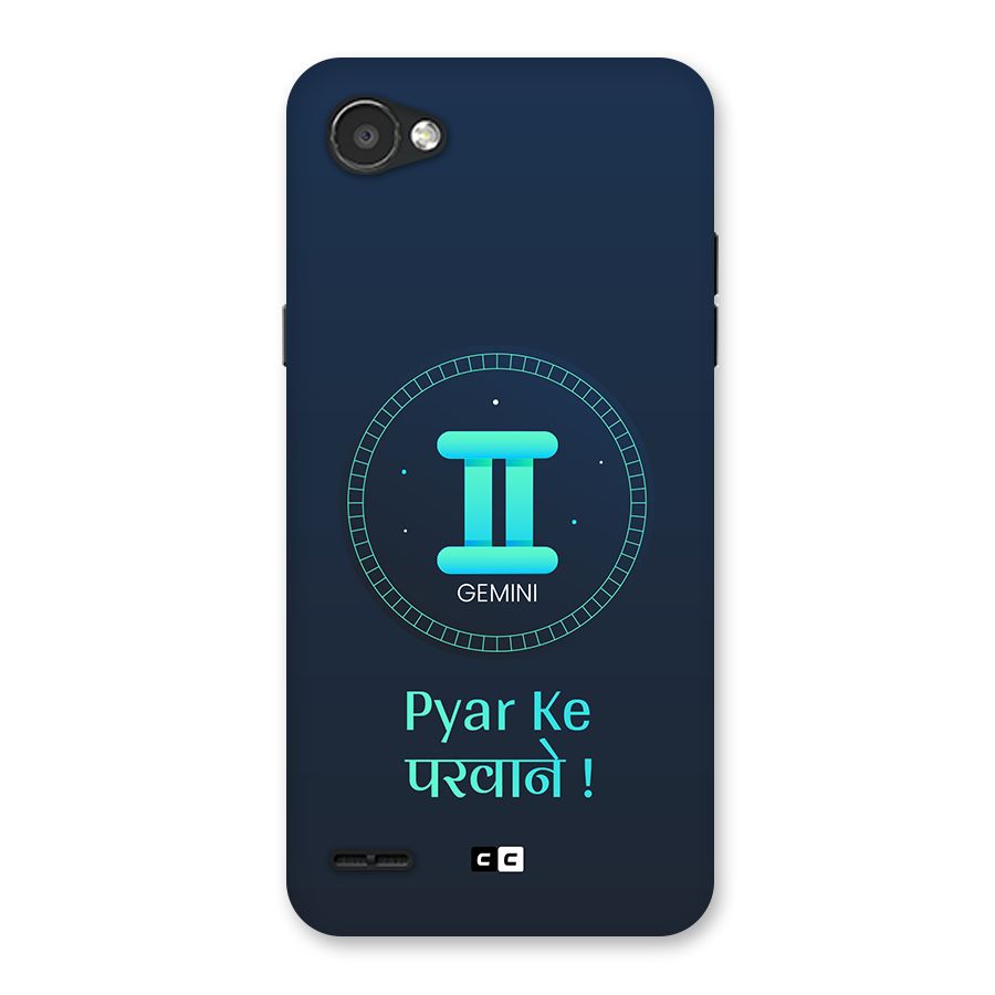 Gemini Love Back Case for LG Q6