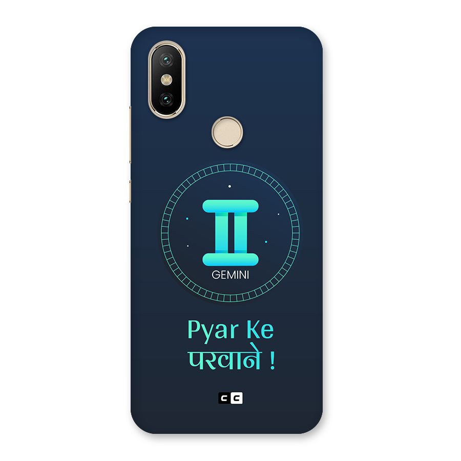 Gemini Love Back Case for Mi A2