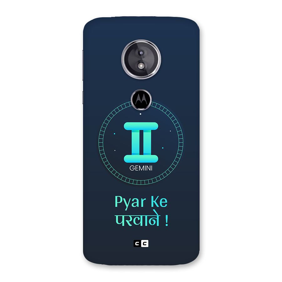 Gemini Love Back Case for Moto E5