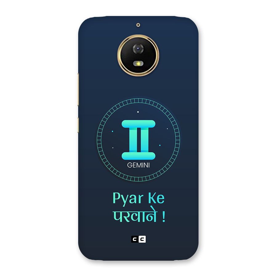 Gemini Love Back Case for Moto G5s