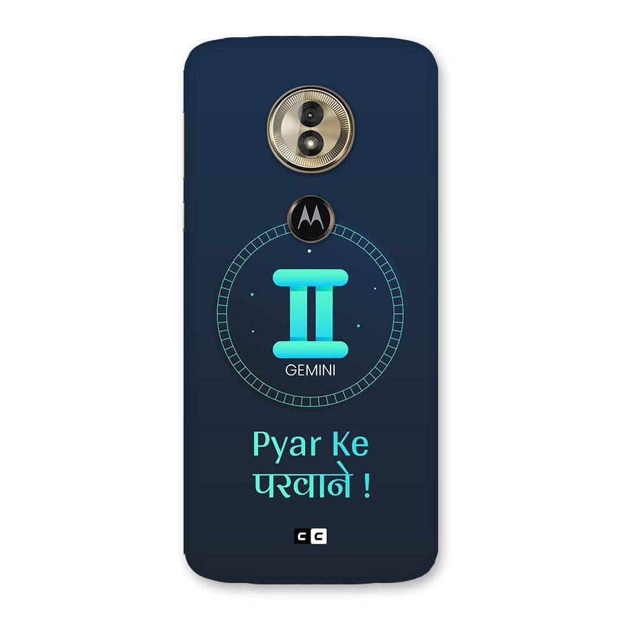 Gemini Love Back Case for Moto G6 Play