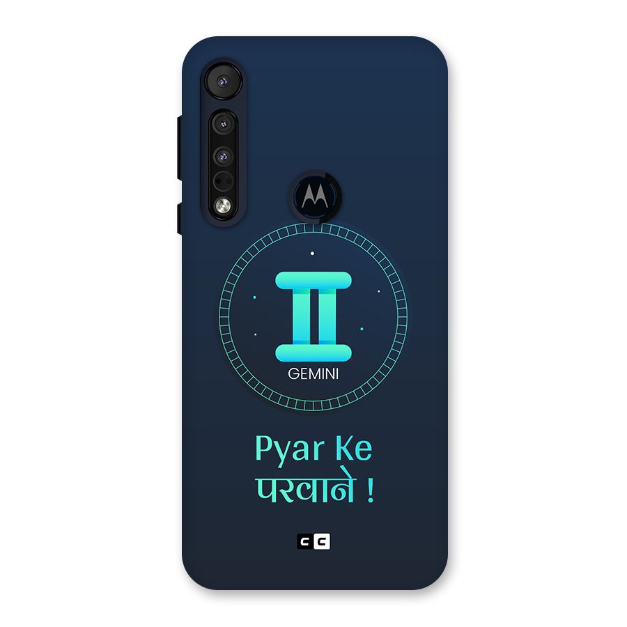 Gemini Love Back Case for Motorola One Macro