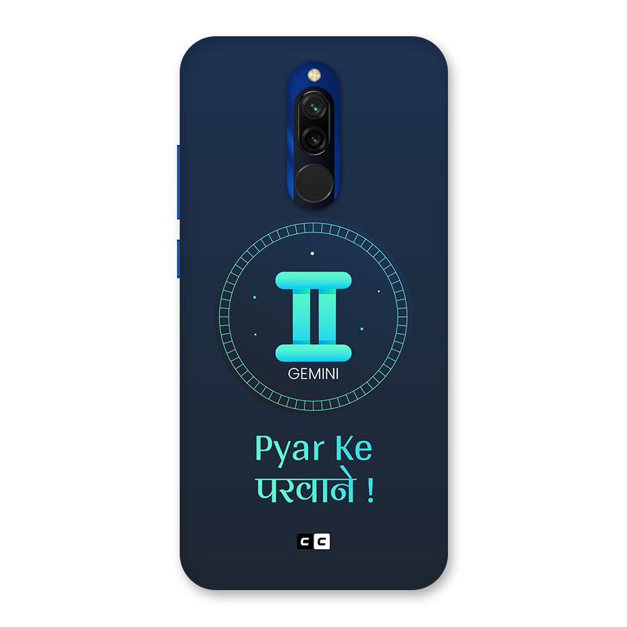 Gemini Love Back Case for Redmi 8