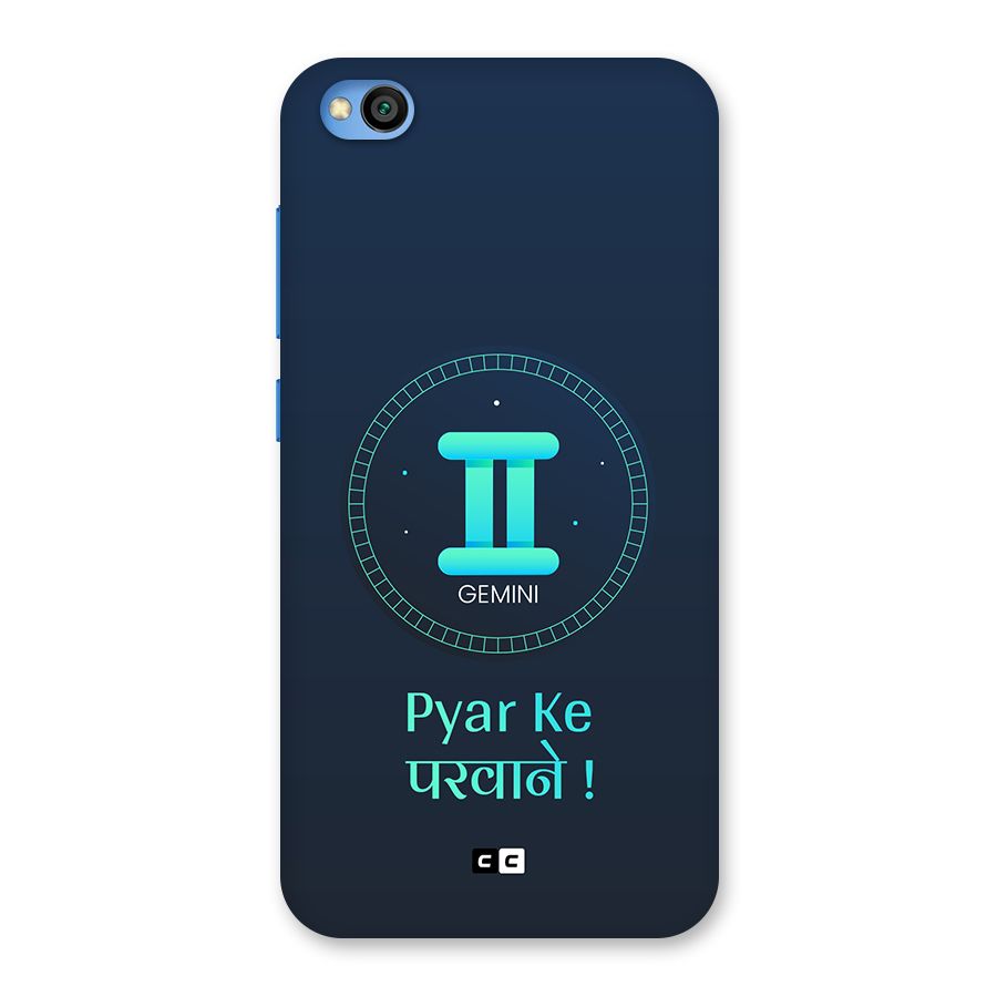 Gemini Love Back Case for Redmi Go
