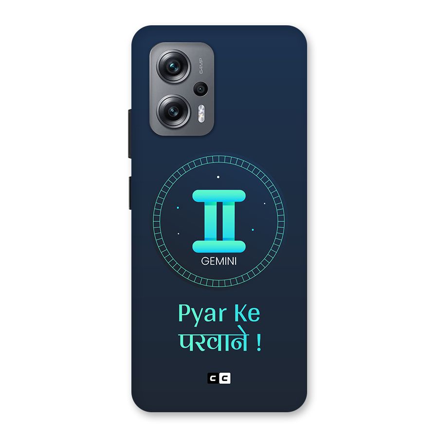 Gemini Love Back Case for Redmi K50i