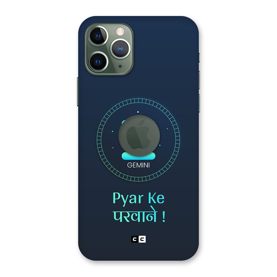 Gemini Love Back Case for iPhone 11 Pro Logo Cut