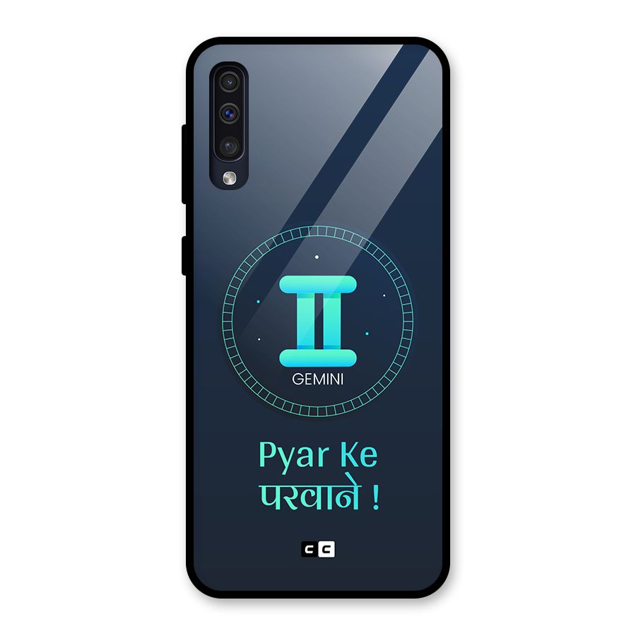 Gemini Love Glass Back Case for Galaxy A30s