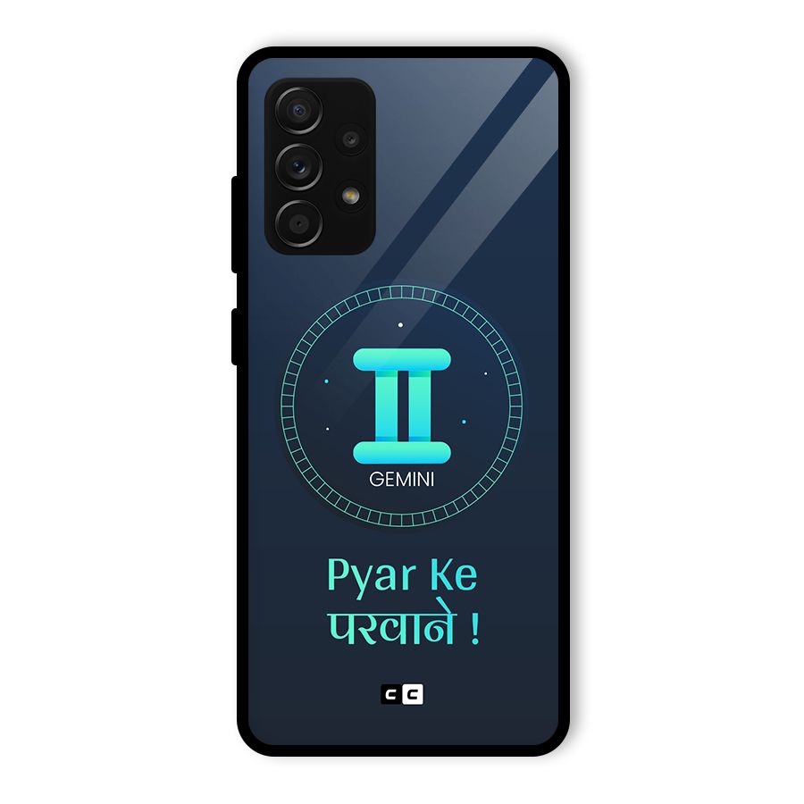 Gemini Love Glass Back Case for Galaxy A53 5G