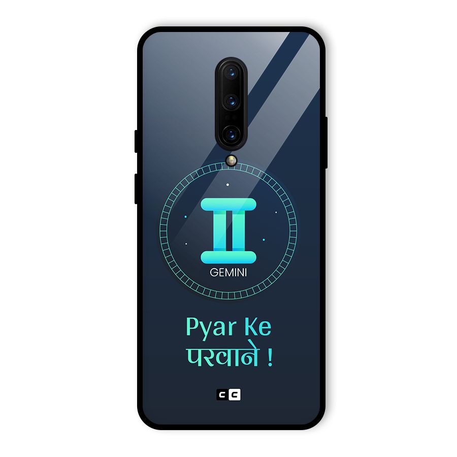 Gemini Love Glass Back Case for OnePlus 7 Pro
