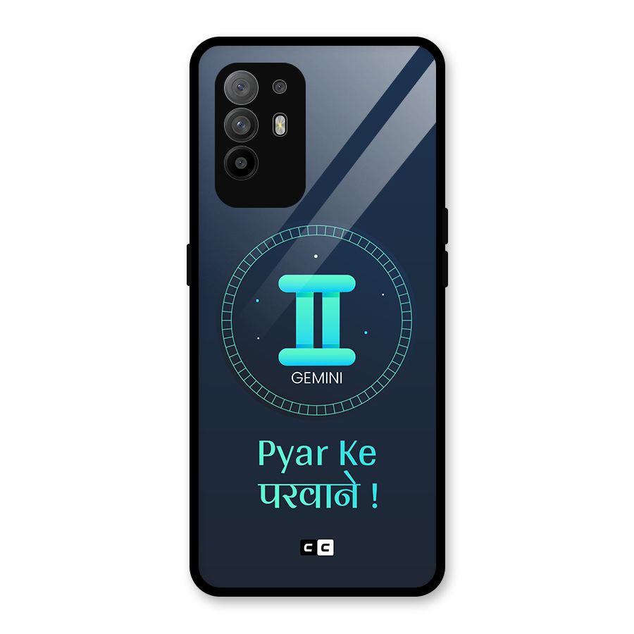 Gemini Love Glass Back Case for Oppo F19 Pro Plus 5G