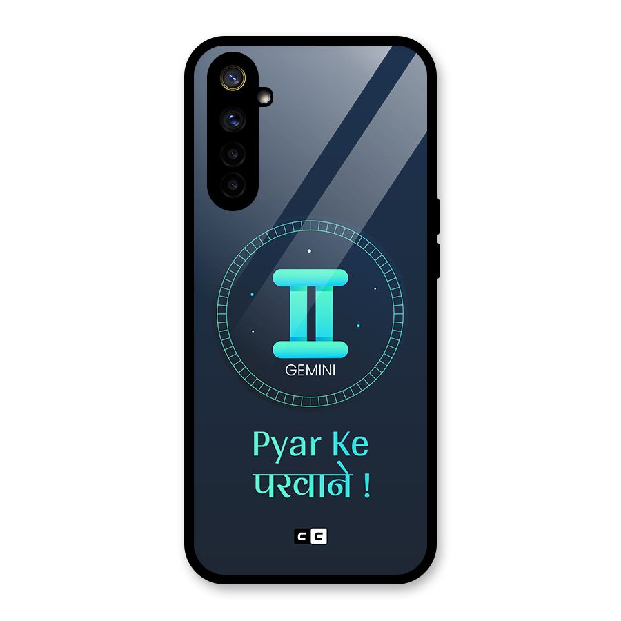 Gemini Love Glass Back Case for Realme 6